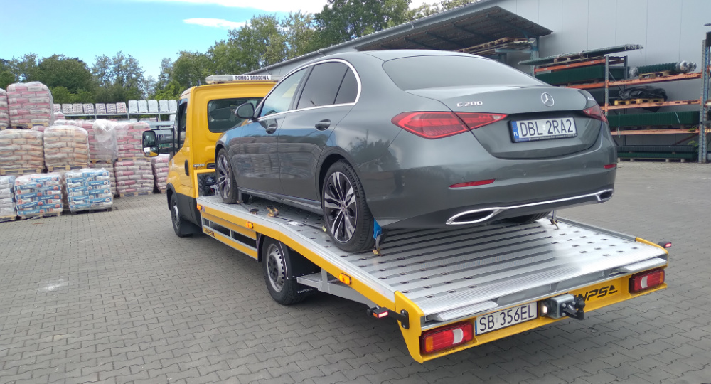 transport samochodów skoczow